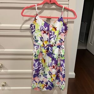 J crew floral dress
